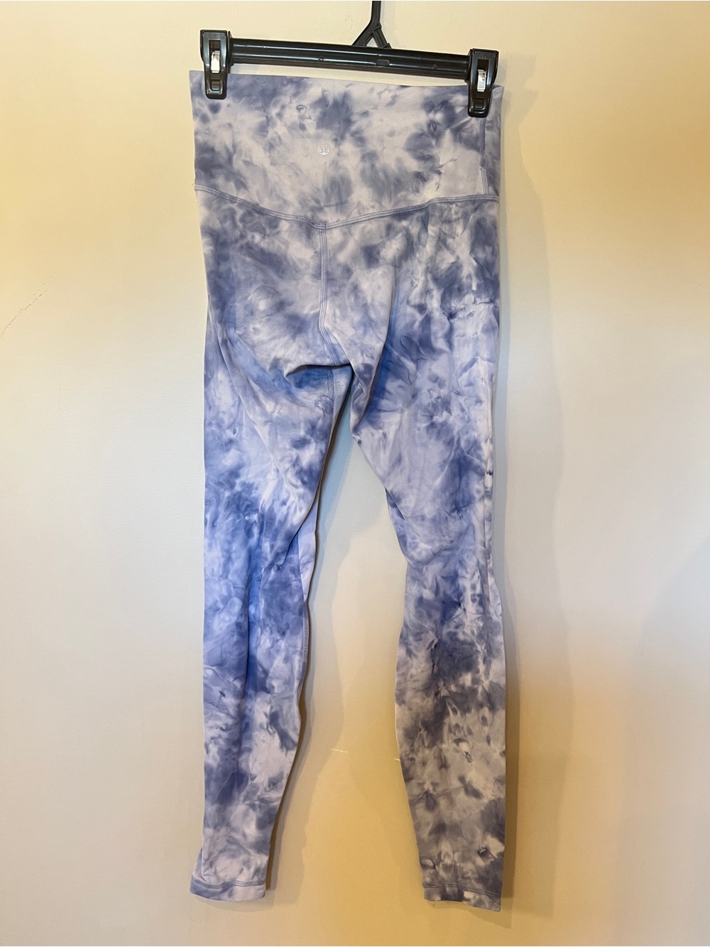 Lululemon Tie Dye High Rise Leggings Blue Purple Size 6 - Picture 5 of 7